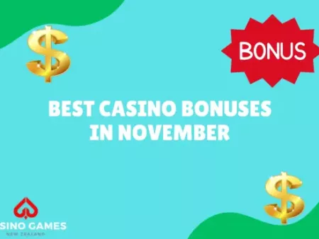 The 5 biggest Casino Bonuses in November