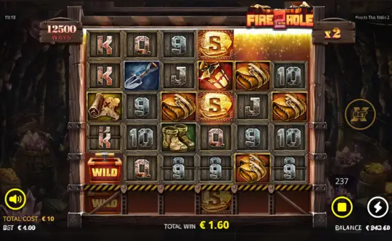 Free play Fire in the hole 2 Slot Demo